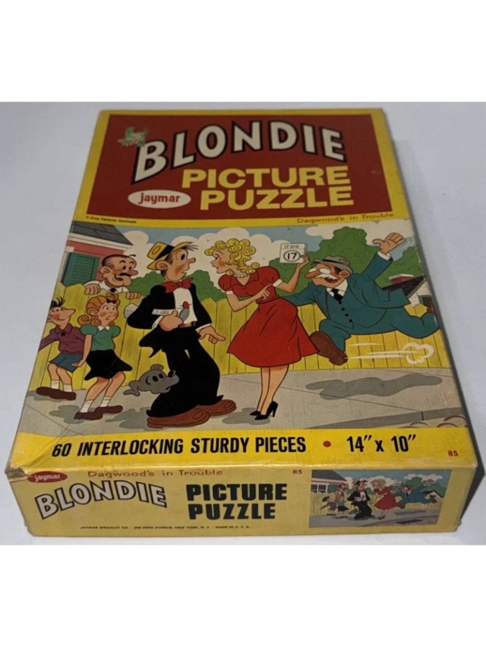 Blondie Vintage Picture 60-Piece Jigsaw Puzzle 